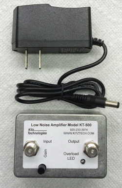 Kitz Technologies KT-500 Variable Gain TV Amplifier